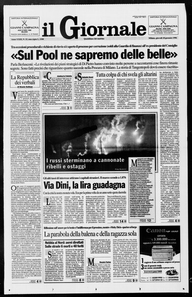 Il giornale : quotidiano del mattino